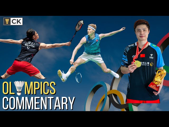 Shi Yu Qi vs Kunlavut, Lee Zii Jia vs Anders Antonsen - Paris 2024 Olympics Badminton Quarter Finals
