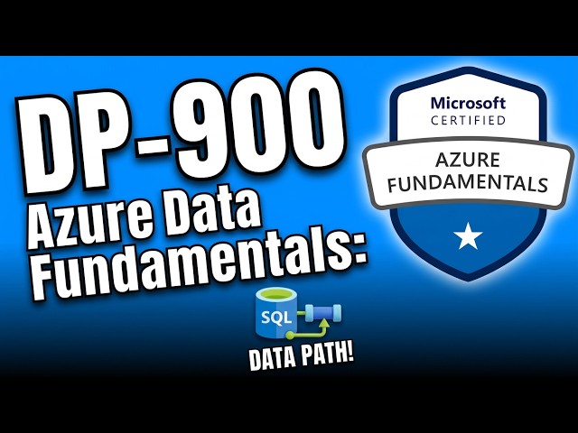Azure Data Fundamentals (DP-900): Is It Worth It? | Cert 2 of 10