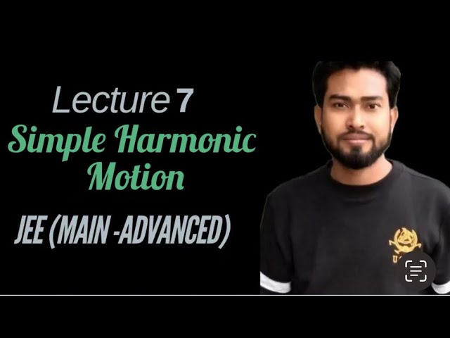 Hooke’s law |angular SHM|simple pendulum | compound pendulum | IIT JEE Mains- Advanced