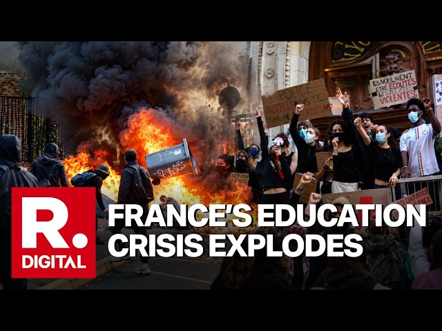 French Student Revolt Grows as Teachers Join School Funding Protests, Police Fire Tear Gas