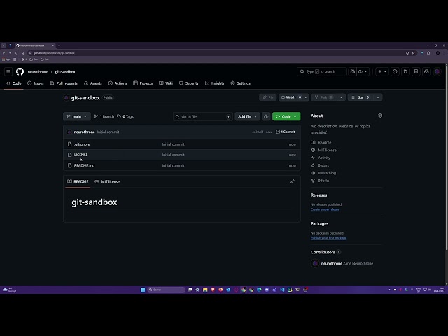 Python for AI - Week 4.5 - Git Basics: Starting from a GitHub Workflow