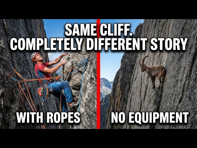 How ibex CLAIM cliffs — science explained.