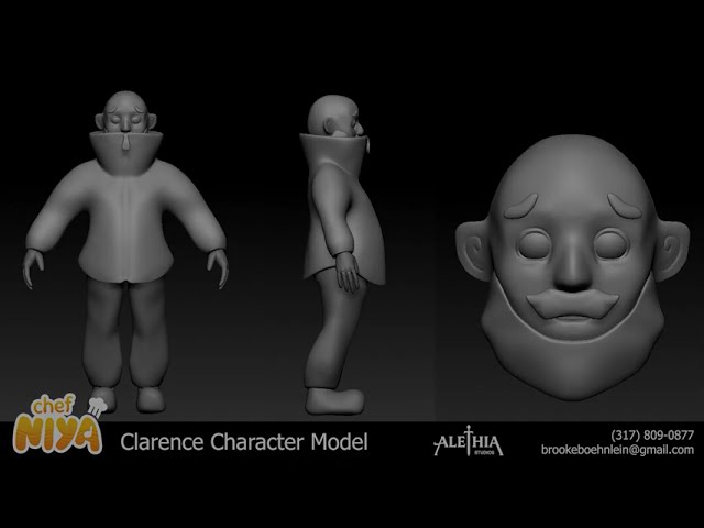 Chef Niya! Character and Prop Models