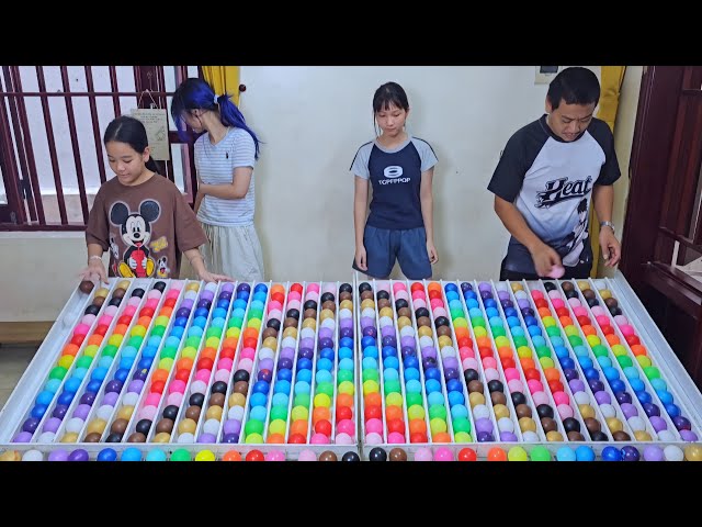 🌈 Color Ball Sorting Game 🎨 | Relaxing Puzzle + Satisfying ASMR ⚡️ level 03