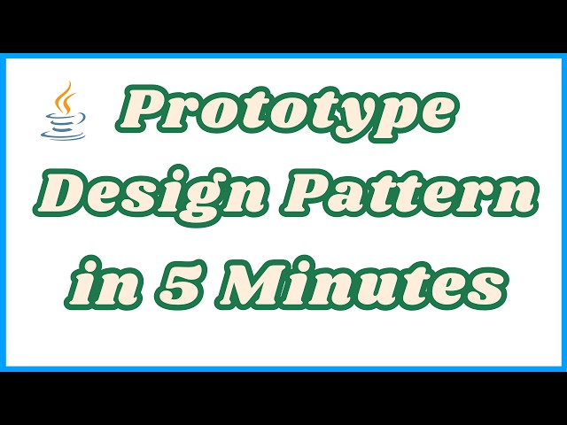 Prototype Design Pattern