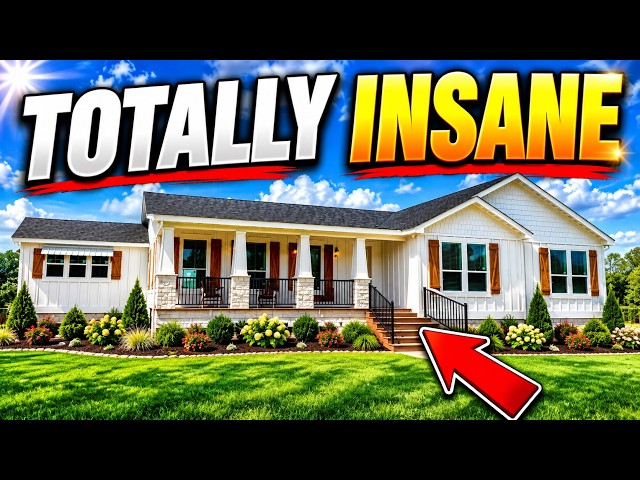 TRULY a modular home ABOVE THEM ALL! This prefab house is on ANOTHER LEVEL!