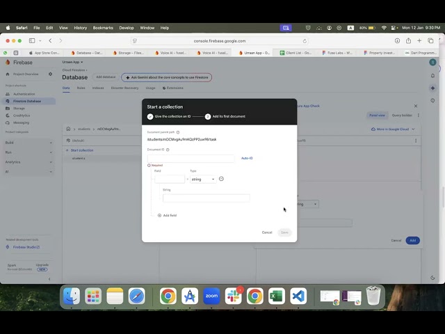 Lecture 08: Firebase Firestore Introduction