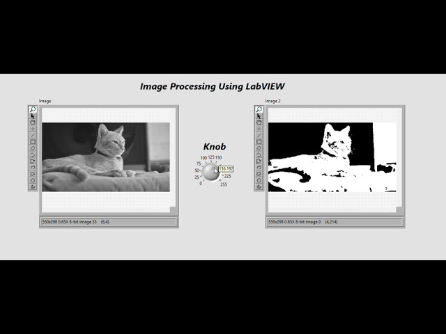 Image Processing using a LabView Software