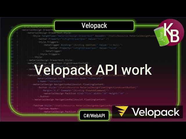 C#/WebAPI - Velopack API work