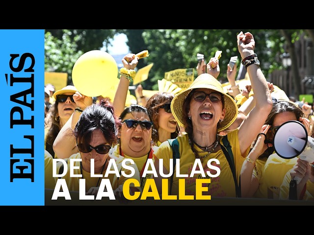 EDUCACIÓN | Marea amarilla en Madrid exige mejoras en las condiciones de las educadoras infantiles