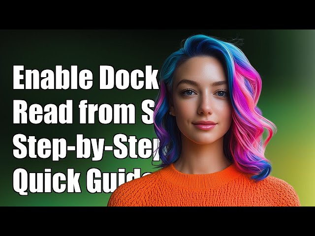 How to Enable Docker Container to Read from Stdin: A Step-by-Step Guide