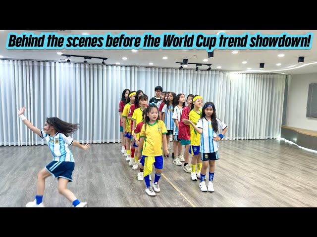 The cameras are rolling, the music is on, and the competition begins! ⚽🔥⚽️