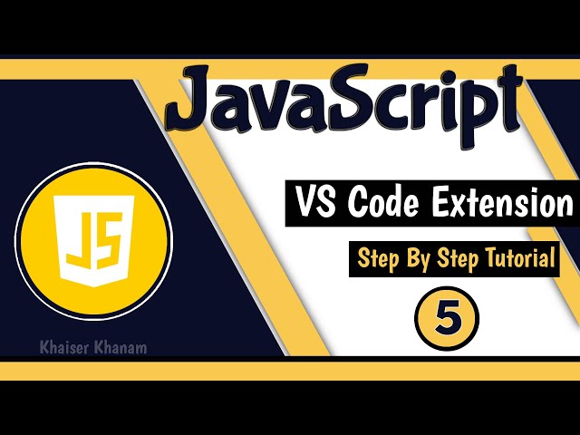 Installing Useful Extensions  || JavaScript tutorial for Beginners || Tutorial - 5