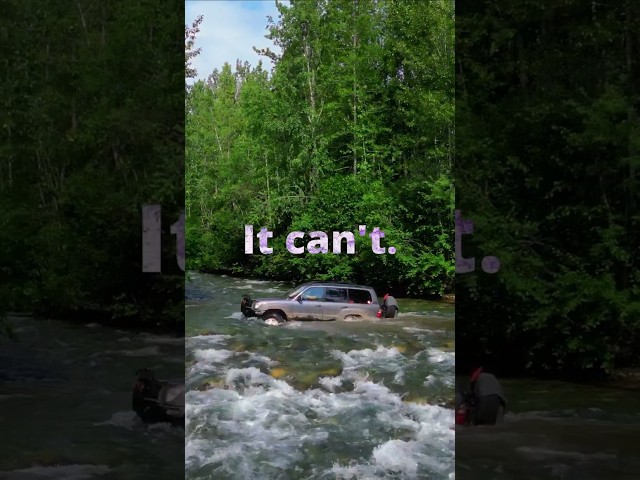 Subaru vs Toyota? No comparison offroad. #subaru #outback #toyota #landcruiser #4x4 #offroad #alaska