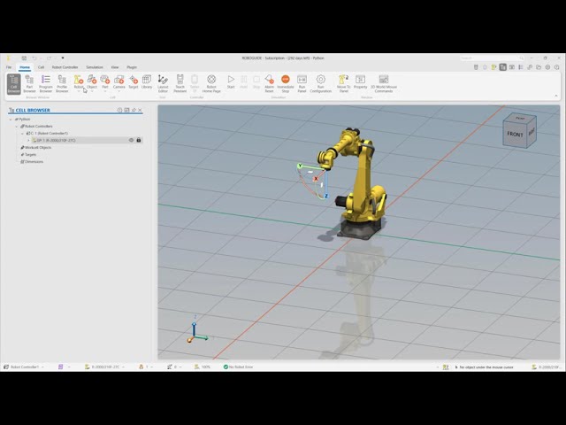 Python Programming for RoboGuide V10