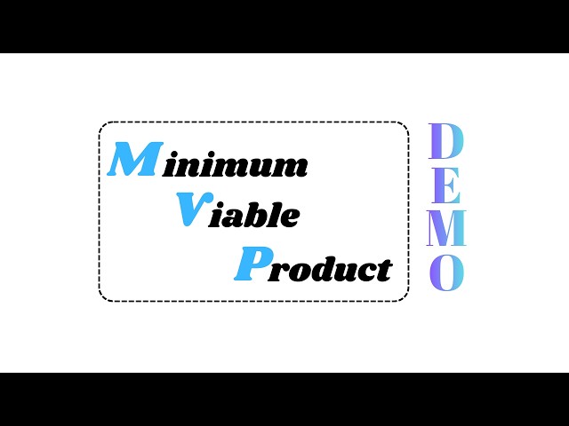 My First MVP for Tech Startup project