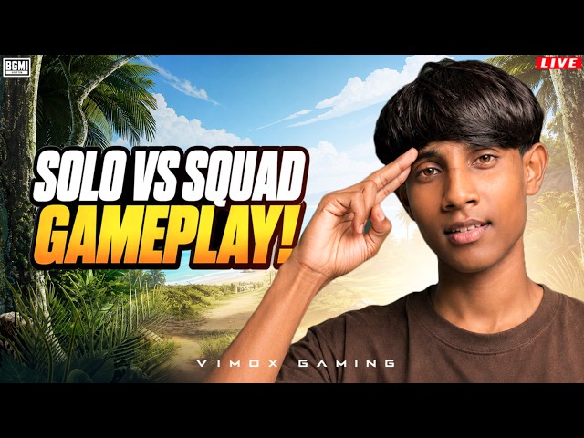 😈 SOLO PLAYER VS FULL SQUAD | INSANE CLUTCHES 🔥 | #bgmi #vimoxgaming @vimoxgaming03  #shortlive
