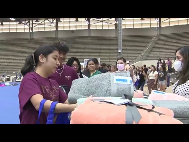 SAISD Foundation provides dorm room essentials for 150 students