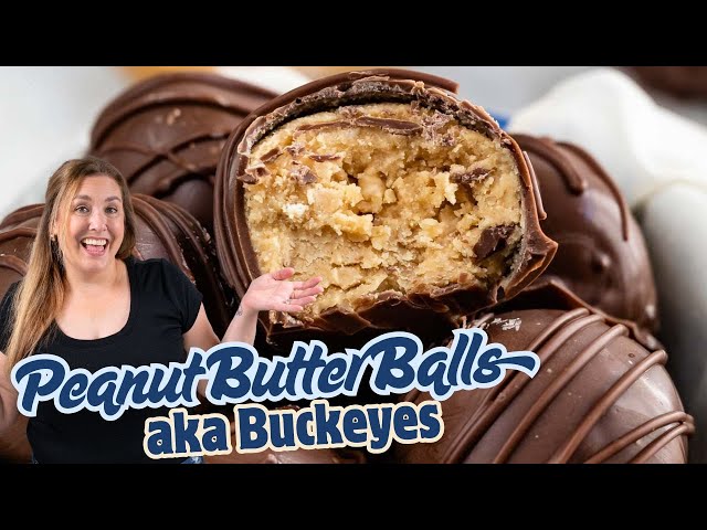 Homemade Peanut Butter Balls That Taste Like Fancy Candy