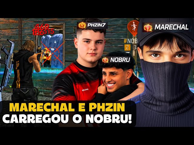 MARECHAL E PHZIN CARREGOU O NOBRU NO 4X4 APOSTADO! FREE FIRE - MARECHAL HIGHLIGHTS