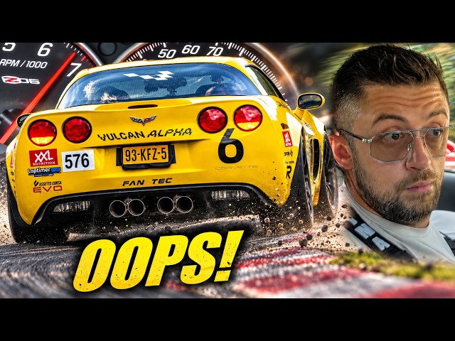 I Sent My C6 Z06 So Hard a Part Fell Off! // Nürburgring
