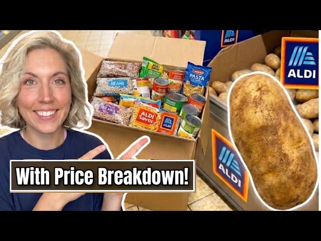 Stretching Every Dollar: $50 ALDI Grocery Haul