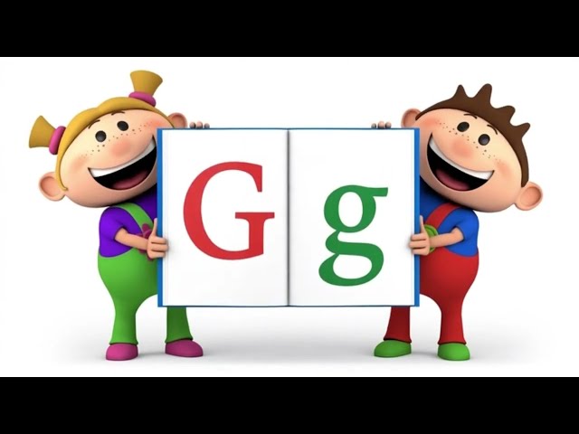 Learn The Alphabet" or "ABC Learning Video.