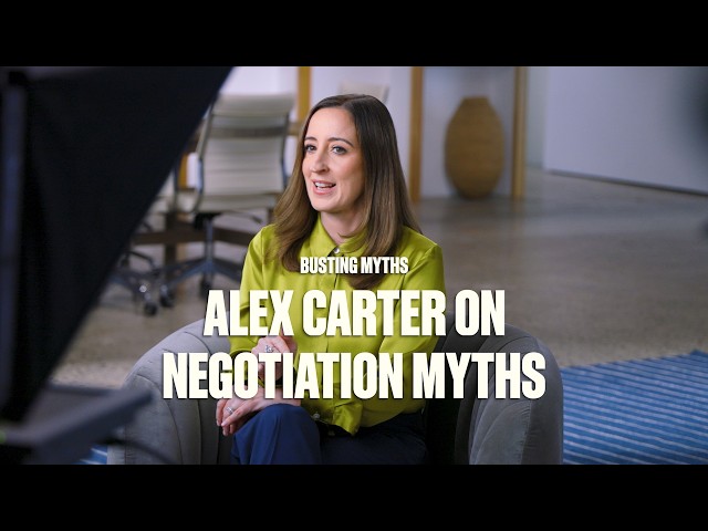 Negotiation Expert Debunks the Myths that are Costing you Money | MasterClass