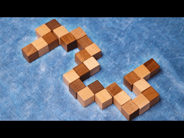 How to Solve the Snake Cube Puzzle | Snake Cube Solution