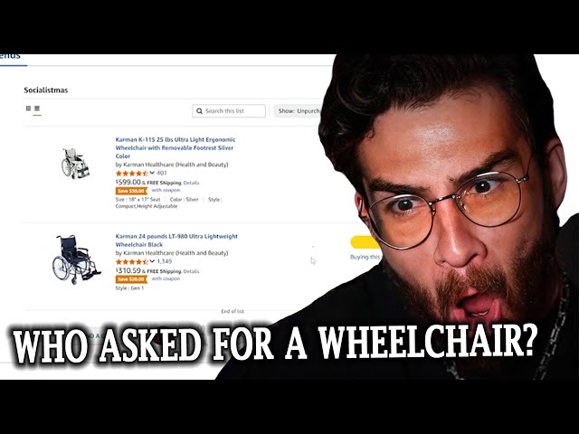 Picking Crazy Amazon Gifts | HasanAbi Archive