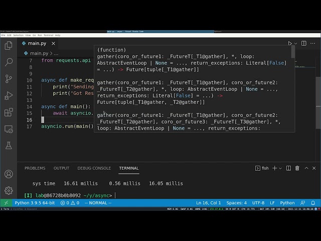 How and Why to use Python Async Await