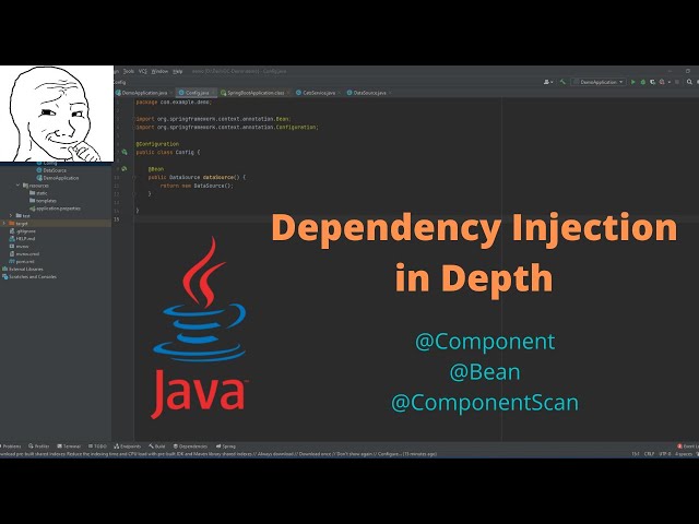 How dependency Injection works in depth (Java - Spring)