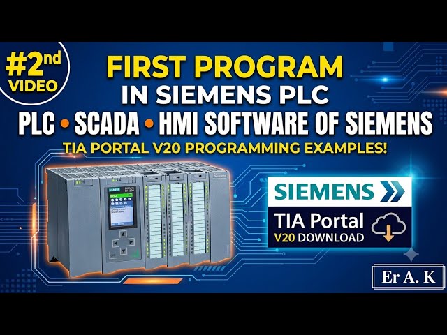 HOLDING CIRCUIT HOW TO WRITE FIRST PROGRAM IN SIEMENCE PLC SOFTWARE || STEP BY STEP COMPLETE GUIDE 