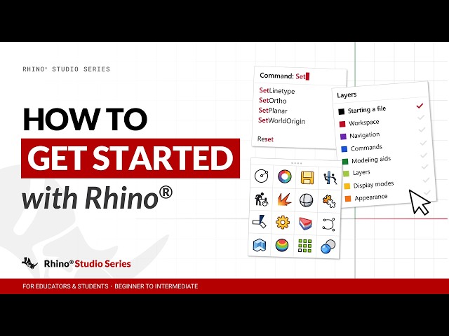 How to Get Started with Rhino | Rhino Studio Series