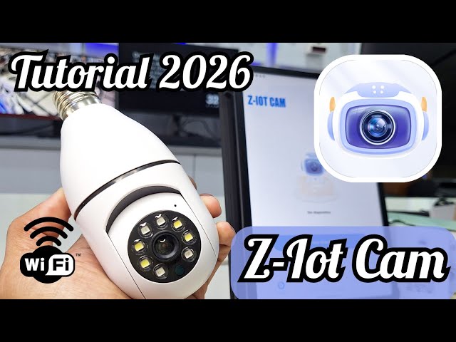 Connect Your Ziot Cam Z-Iot Security Camera 2026 Tutorial EASY