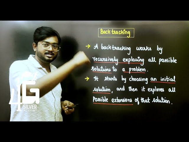 Backtracking in Tamil | 4 Queens Problem in Tamil | Artificial Intelligence in Tamil