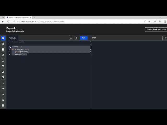 While Loops: Python For Beginners Series