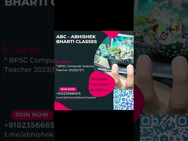 BPSC COMPUTER SCIENCE TEACHER COMPLETE COURSE