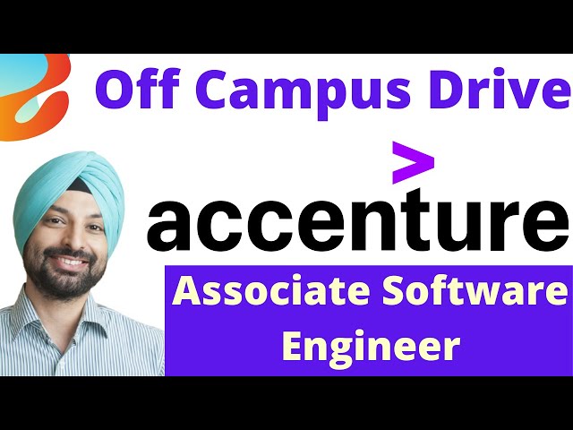 Accenture Hiring Software Engineer Fresher