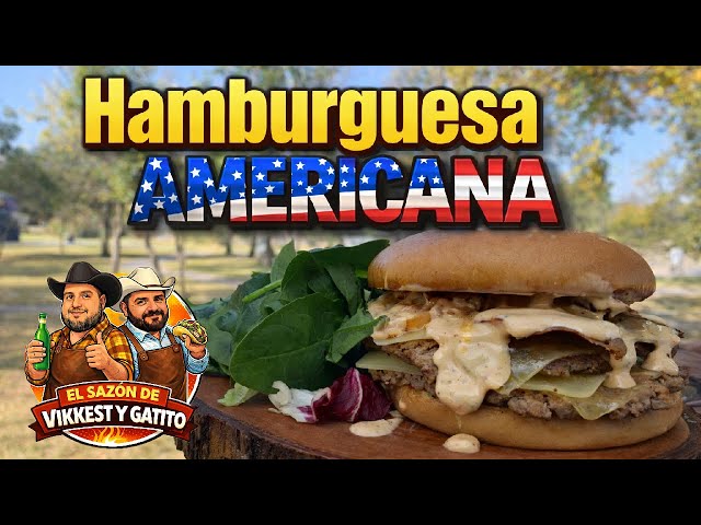 We made the PERFECT American Smash Burger 🍔🔥 | Vikkest and Gatito's Seasoning