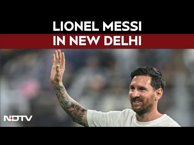 Lionel Messi LIVE | Messi In Delhi | Messi GOAT India Tour | Messi Delhi Tour Updates