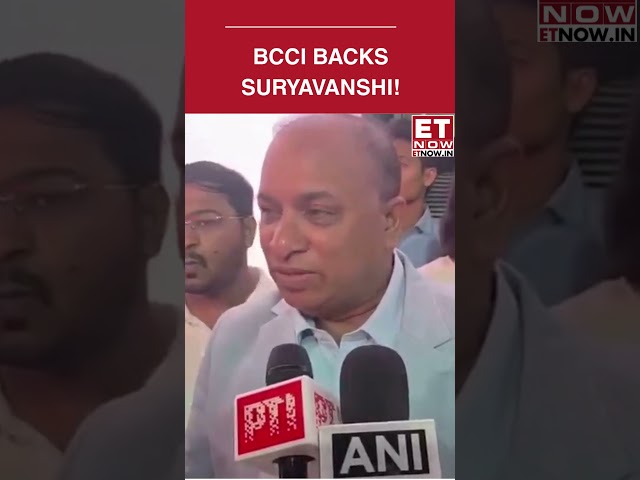 BCCI Backs Rising Star Suryavanshi As IPL Journey Sparks National Buzz  | ET Now #shorts