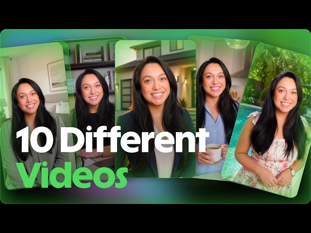 Record Yourself Once, Post 10 Real Estate Videos (HeyGen for Realtors)