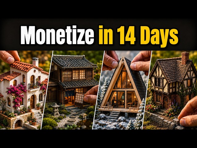 How to Create VIRAL Miniature Construction ASMR Videos with AI for FREE