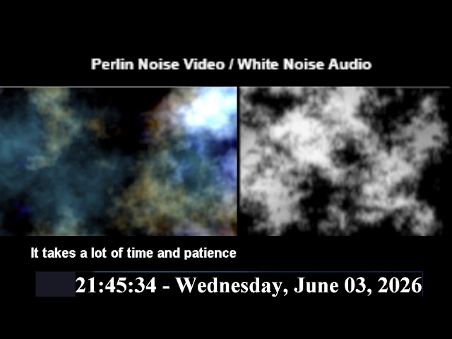 LIVE Paranormal Experiment Stream: Perlin Noise Video & Live Filtered Experiment Audio