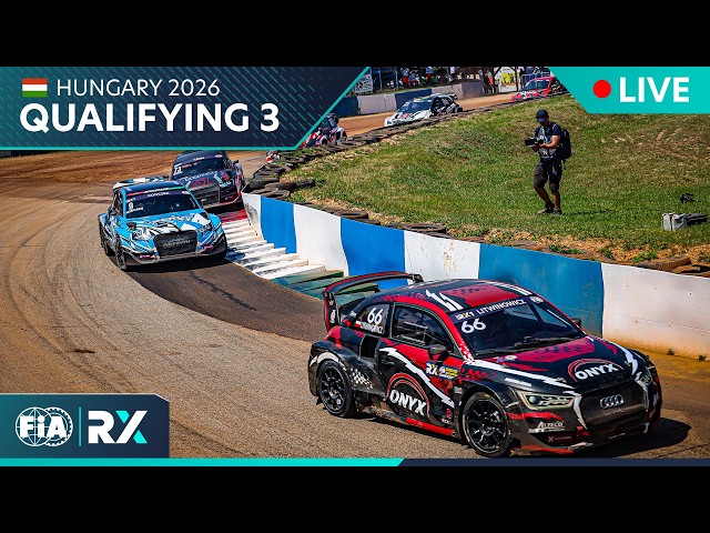 🔴 Qualifying 3 LIVE | Kárai Trans Euro RX of Hungary 2026