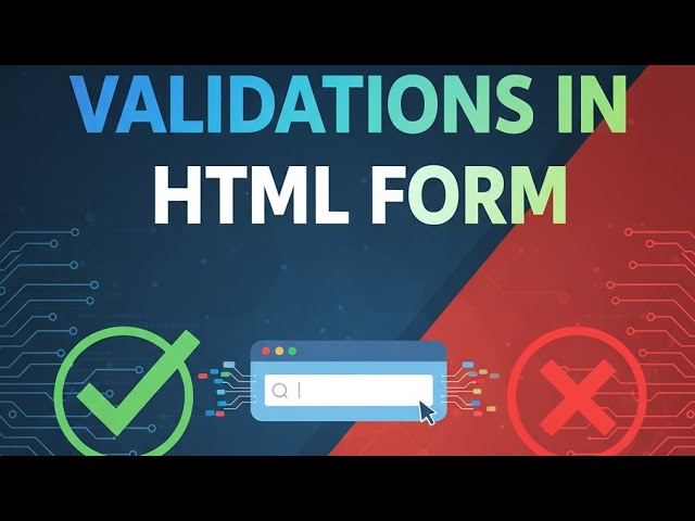 Class 12 computer studies Chapter 2 HTML form validations Part 1  GSEB in Multiple Languages