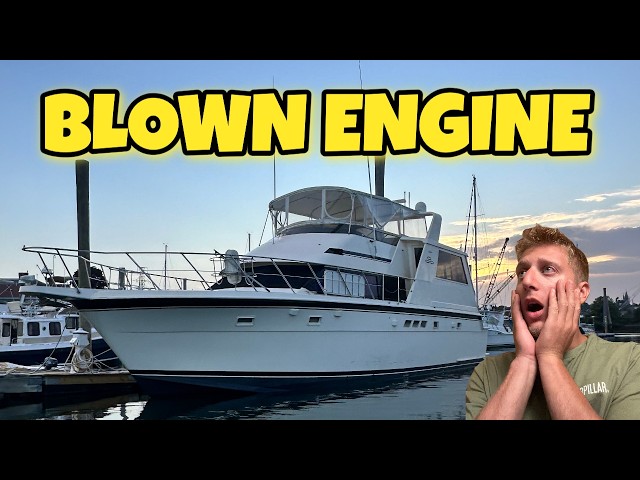I Acquired a Beautiful 52ft Yacht... But it Has a BLOWN ENGINE.