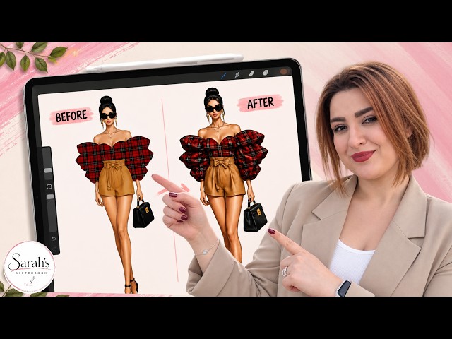 How To Use Liquify in Procreate | Fashion Illustration Tips For Beginners