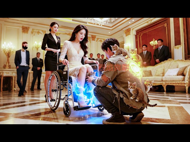 After one night with disabled female CEO, 300-lb poor man becomes charming healer, cure her